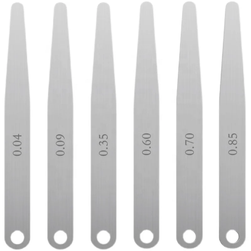 High precision thickness gauge 0.05-1mm/ Blade Filler Thickness Gauge Feeler Gauge Set