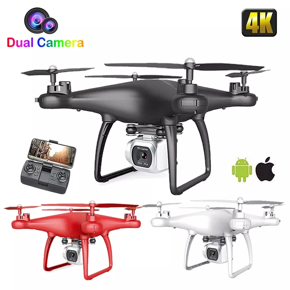 RC Drone UAV S601 with Aerial 4K HD Camera Remote Photography Control 4-Axis Aircraft  Toys Drone with FPV Dual Camera