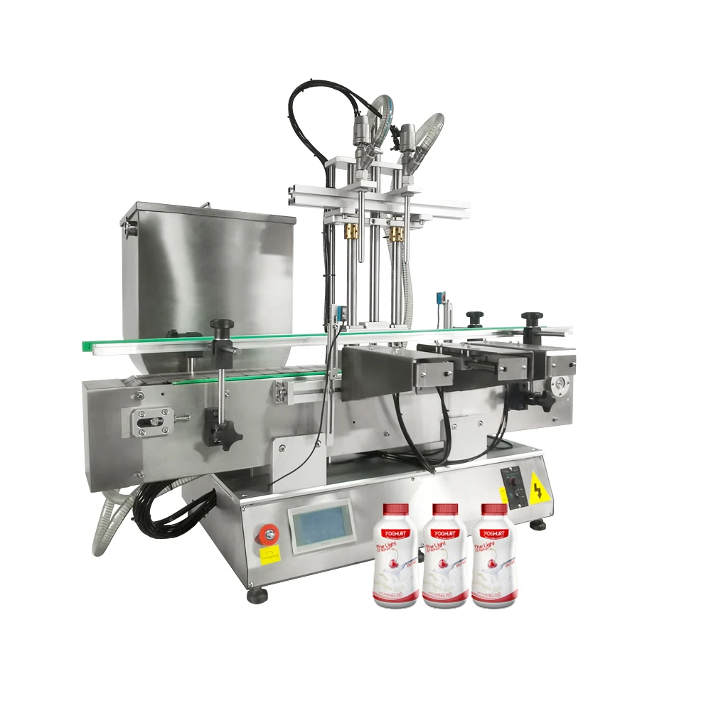 hot sales Vodka peanut butter water bottle double black soy sauce syrup oral liquid filling machine