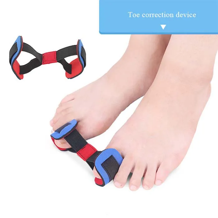 Melenlt Sports Training Belt Elastic Hallux Valgus Corrector Gel and Silicone Big Toe Straightener for Bunion Stretching