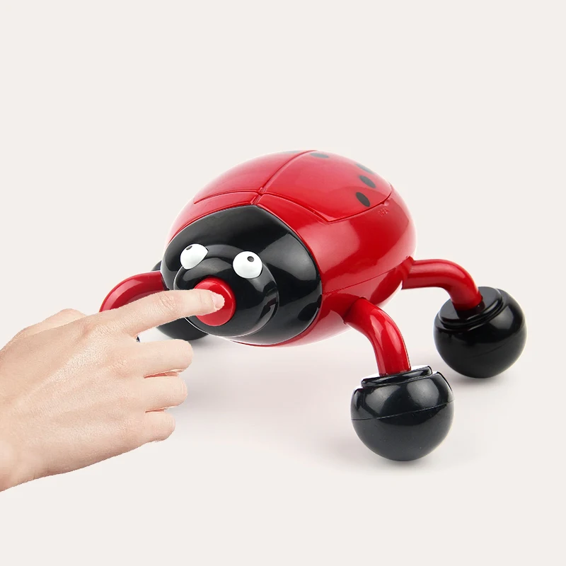 MINI plastic beetle body massage vibrator