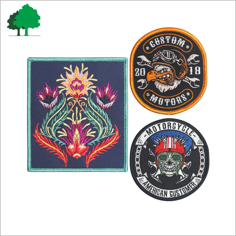 Direct factory Custom high quality cheap Handwork Design Embroidered Patch For Garment Accessory