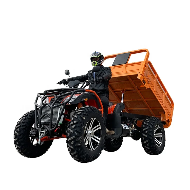 Powerful 250cc 300cc Atv 4x4 motorcycles farm atv with trailer