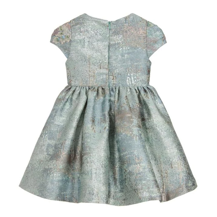 New Boutique Children Girl Fashion Dress Wholesale Baby Girl Evening Party Dress