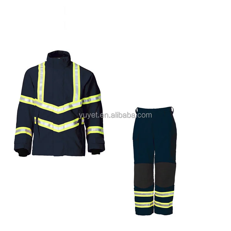 custom supply fire suit safety fire entry suit with bib pant