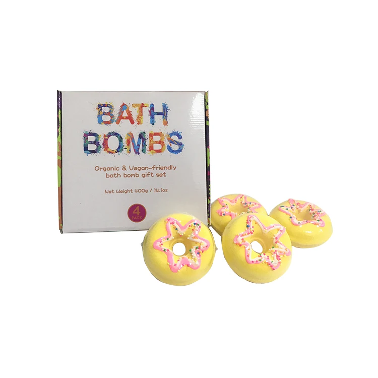 2021 handcrafted organic bubble natural vegan cupcake fizzy kids organic bath bombs