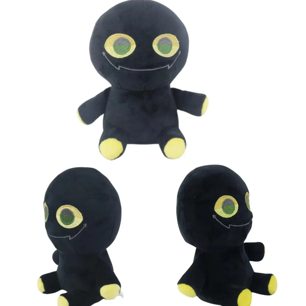 Newstar New Carton bob plush slap battles plush toy , Plush Doll Slap Battles Bob Little Black White Anime Robot Doll