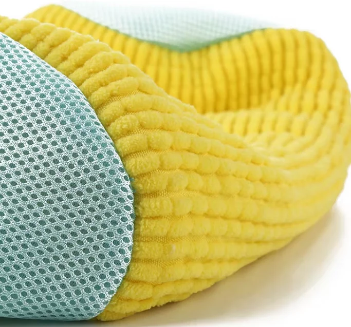 Custom Shoes Laundry Bag With Pluffy Fibers Shoe Wash Bag For Washing Machine Premium Zipper Durable Laundry Bag