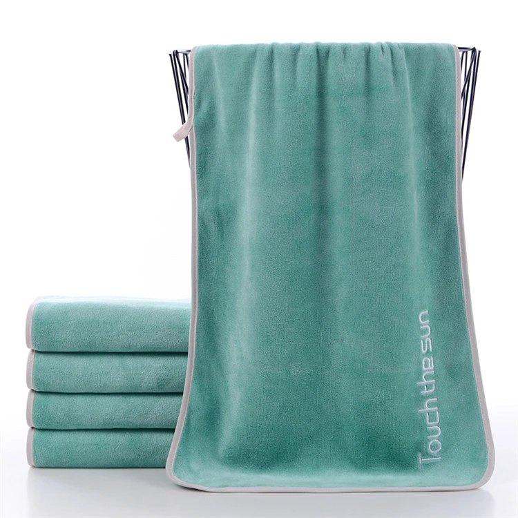 
Embroidered Coral Fleece Kitchen Hand Cleaning Towels 