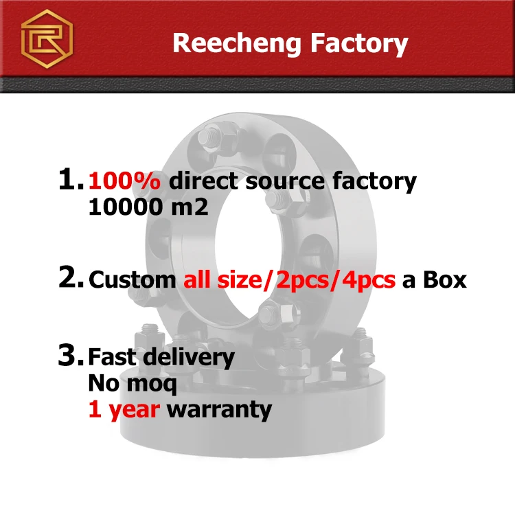  Reecheng 1 5 дюймов 6x5.5-6x5.5 черный CB 106 мм M12x1.5 6x139 7 Hubcentric прокладки