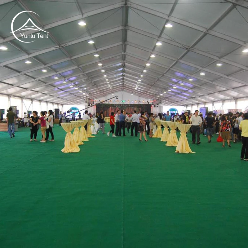 Premium Transparent PVC Tent Spectacular Venue For 400 Attendees
