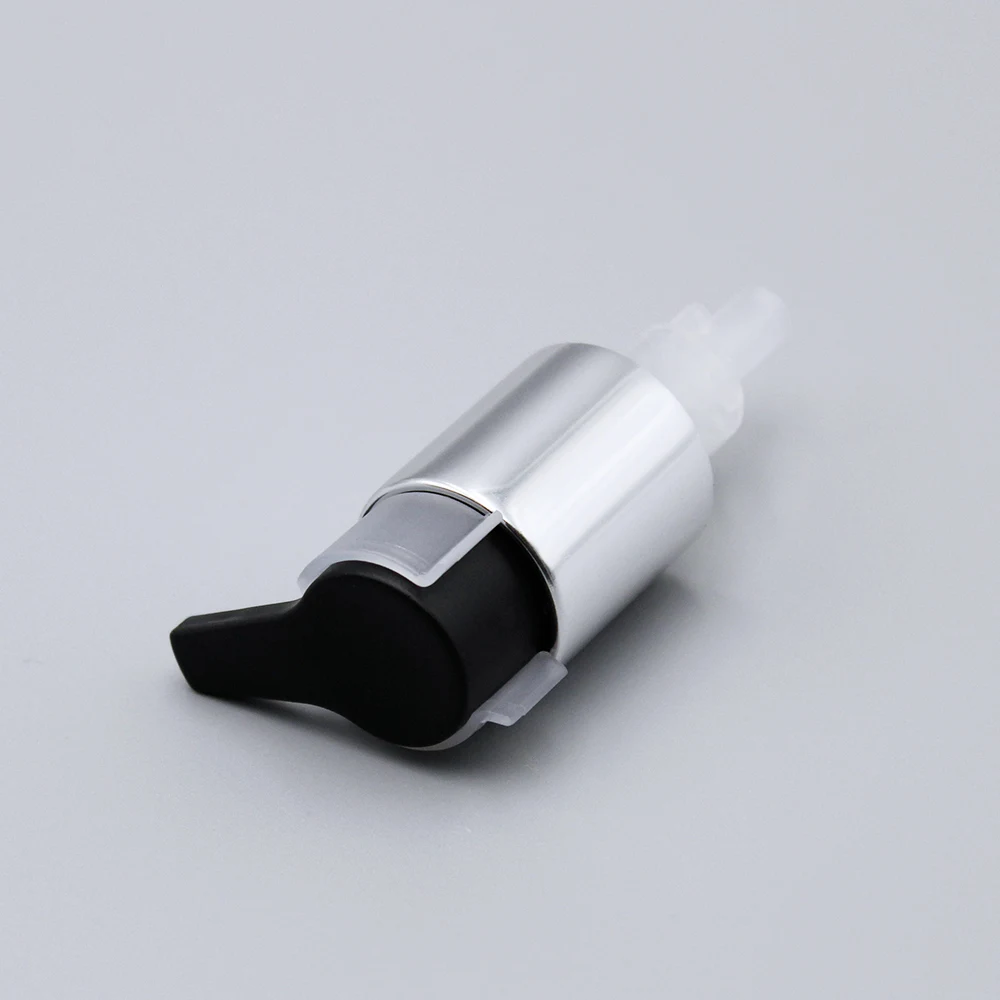 
aluminium closure outside spring lotion pump 