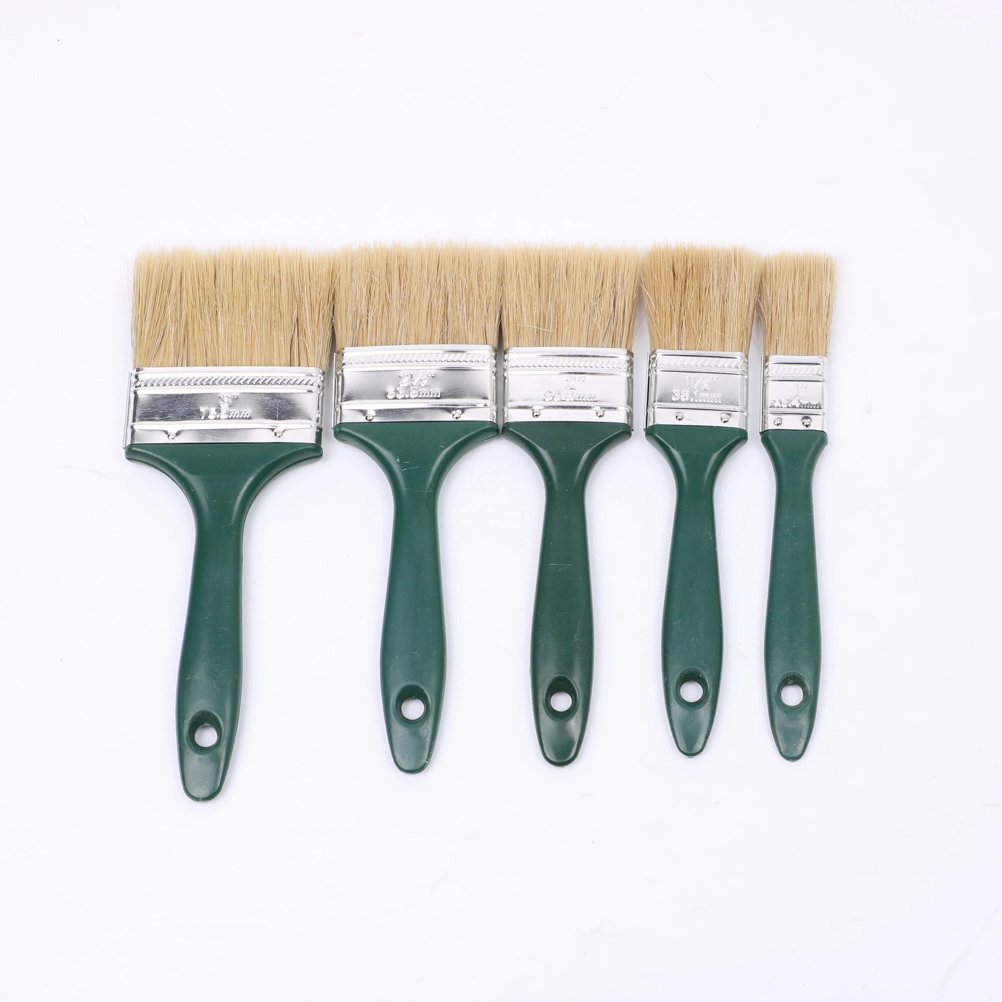 Synthetic Filament Short Wooden Handle Small Paint Brush