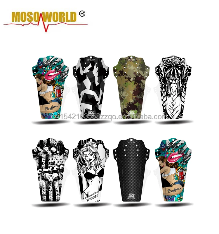 
2021 New design Bike Mudguard Dirt Bicycle mud guard Back Front For MTB Mountain Bikes 