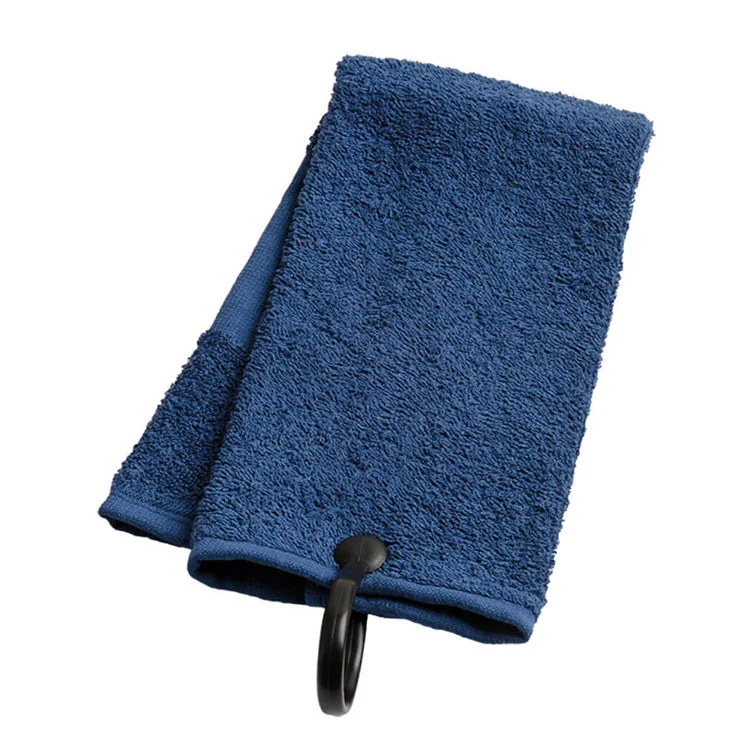 wholesale golf towel with magnet golf bag towel microfiber with waffle golf magnetic towel