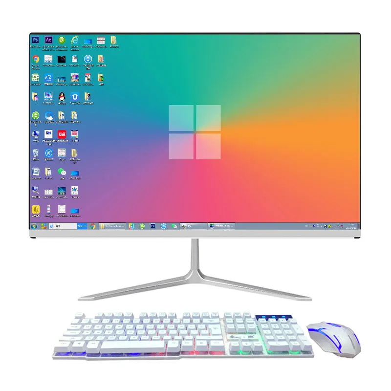 Factory Direct Sale Good Quality   Full  19 Inch LED Display All In One PC, Desktop Computer All In One PC