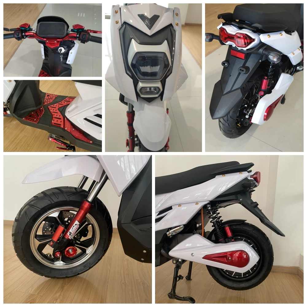 Hot Sale Popular Scooter Ckd Luxury 2000W 2 Wheel adult Electric Motorcycle