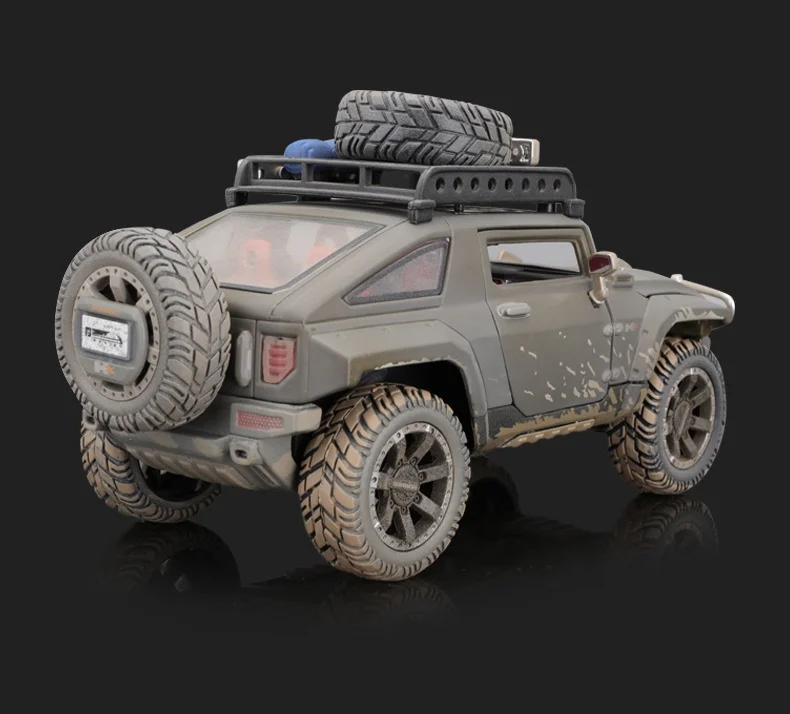 Maisto 1:24 Dirt Riders Hummer HK Alloy Diecast Model Car Toy Vehicles Simulation Collection Model Gift