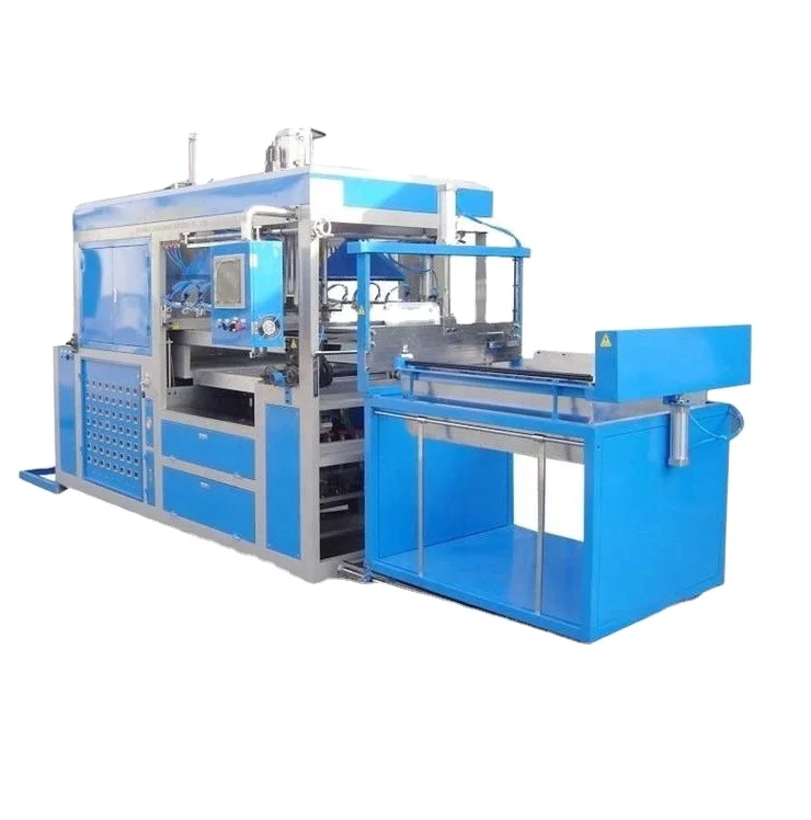 Полностью автоматическая вакуумная формовочная машина для пластиковых пищевых контейнеров