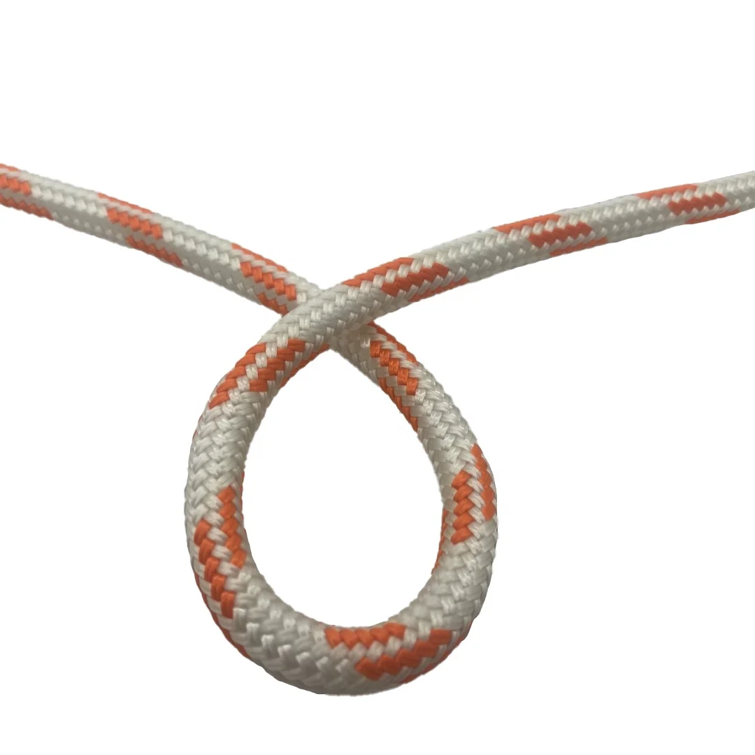 Sheet lines Halyard lines with polyester material  White/Orange