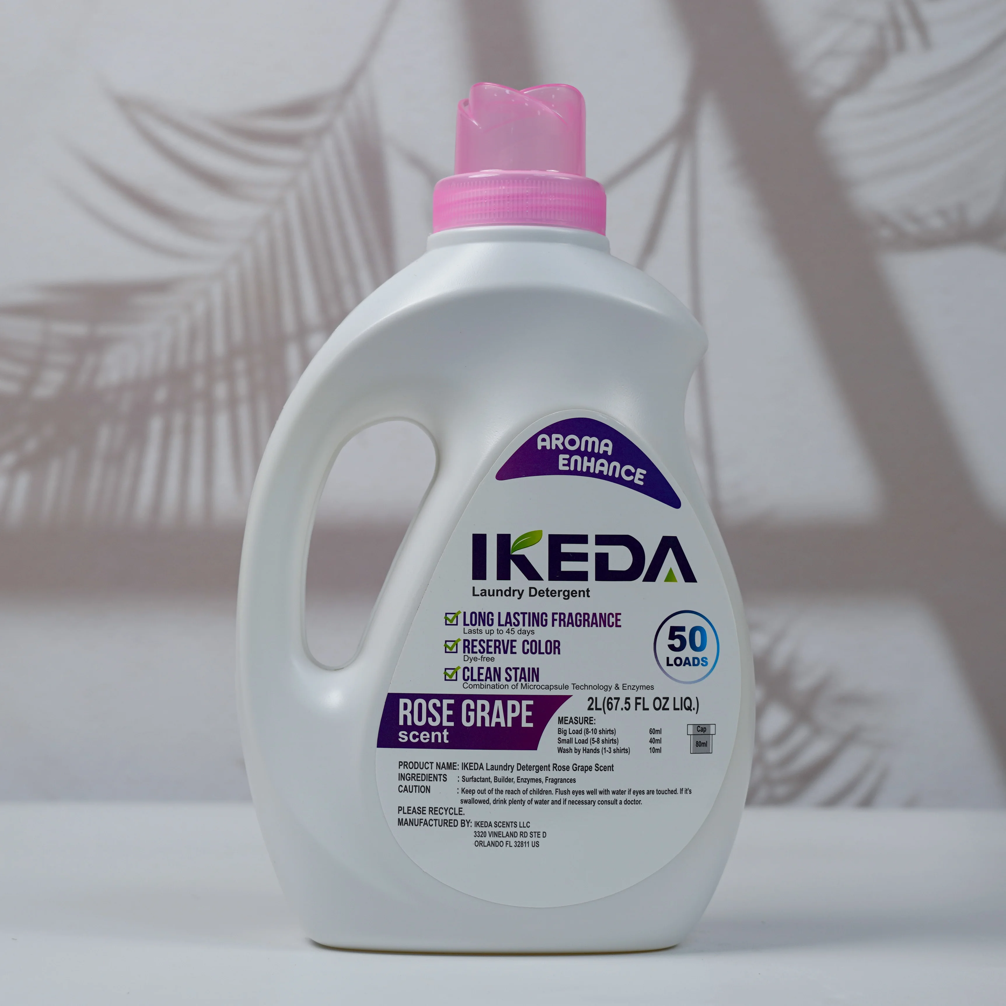 IKEDA Practical household laundry detergent liquid supplier deep decontamination clean fragrance Manufacturer