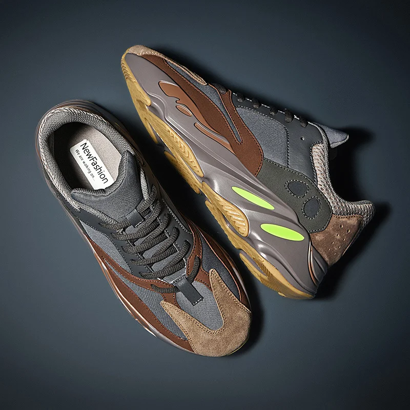  Оптовая продажа оригинальные кроссовки Yeezy 700 V3 для бега повседневная спортивная обувь коробки с логотипом размер Us