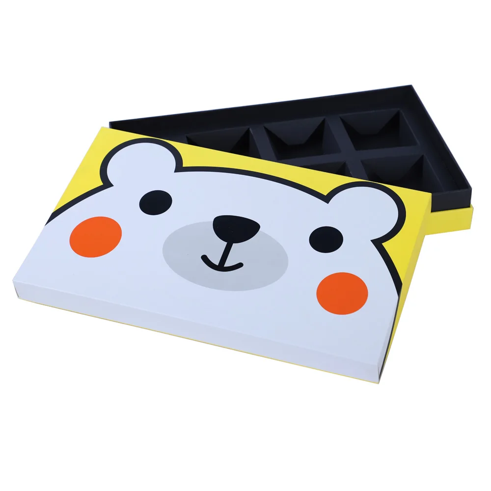 Golden Supplier Christmas Chocolate Box Packaging Luxury Custom Truffle Mushroom Chocolate Box