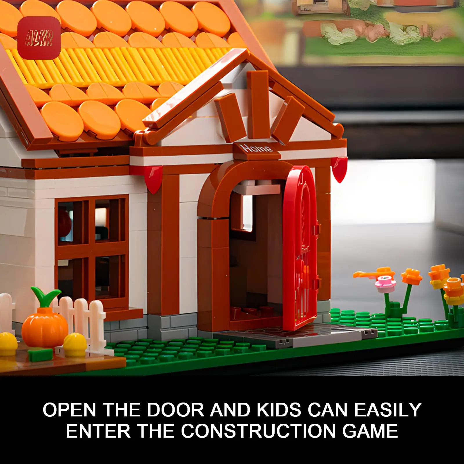 Create a Magical Forest Animal Village with our 879PCS Animal House Building Blocks An Interactive Toy for Kids Ages 6 and Up