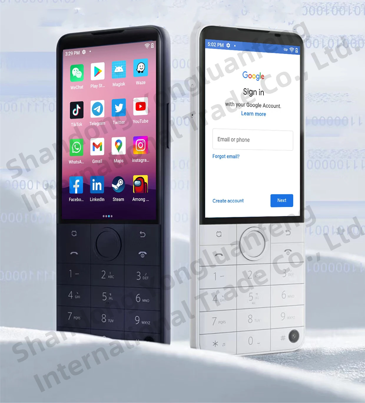 Goo-gle Available Global Version Duoqin f22 Pro Android 12 SmartTouchScreen 4G Mobile Phones Free Shipping F22 Pro pre order