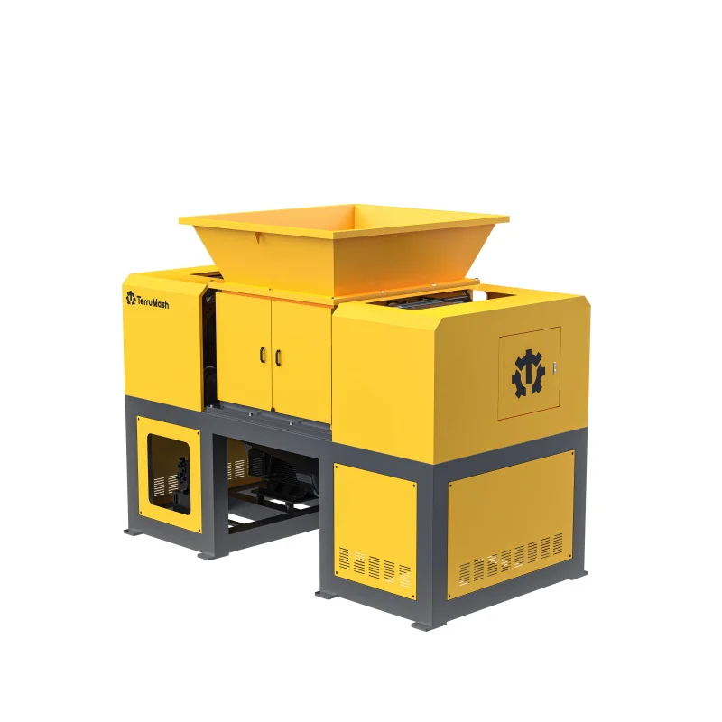 Best Quality Plastic Shredder Tires Twin Two Shaft Shredder Metal