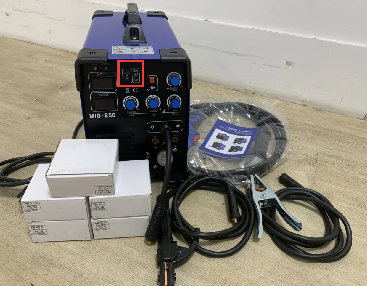 5 In 1 Welding Machine Mig Tig Mag MMA Gas Gasless Flux Welder 220v High Quality Multi Arc Welders