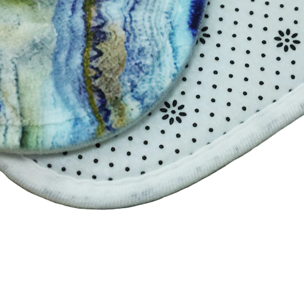 Роскошная 3d-занавеска для душа, комплект из 4 предметов для ванной комнаты, домашний декор, Прямая поставка