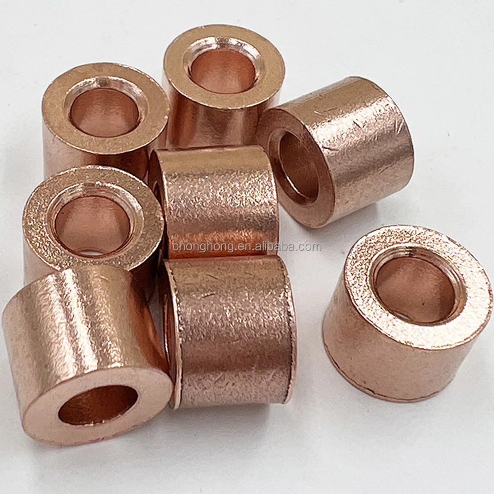 Steel Wire Rope Button Stop Clips Cable Ferrules Copper Sleeve Single Tube Crimp Loops Sleeve Assortment Kit