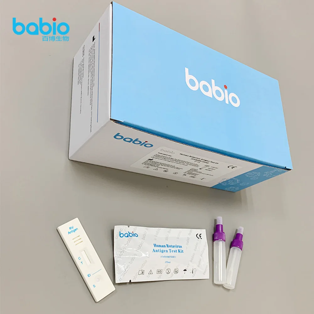 Human Rotavirus Colloidal Gold Antigen Test Kit for Pathological Analysis Equipment