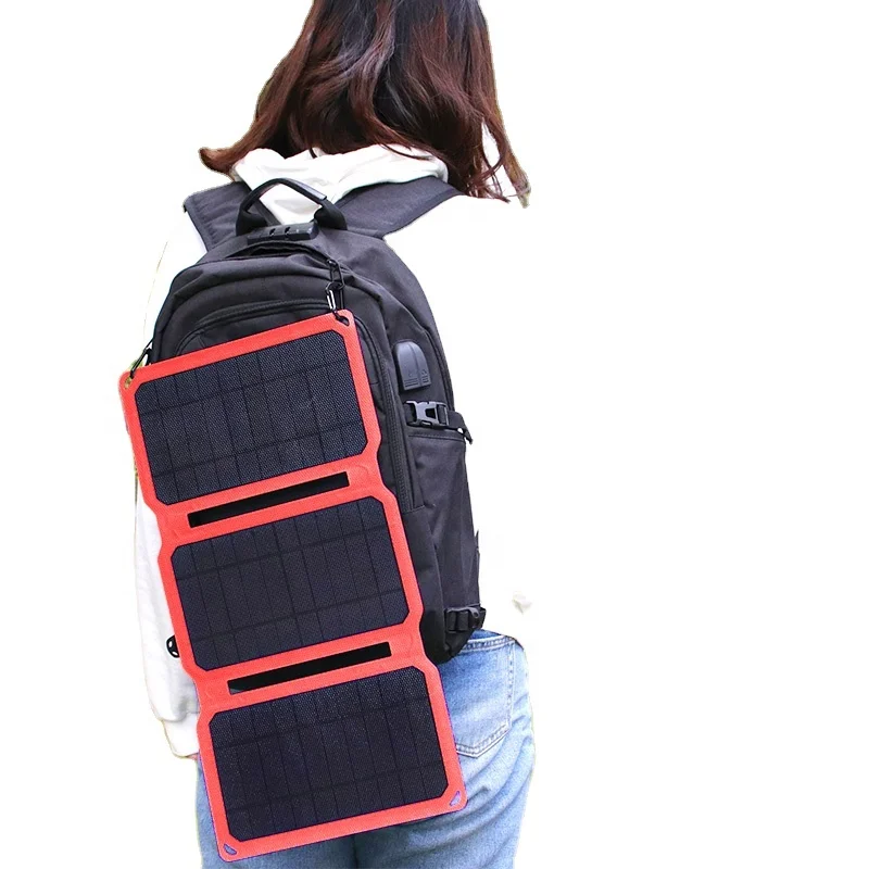 Flexsolar 15W solar charger for power bank mobility scooter solar battery charger