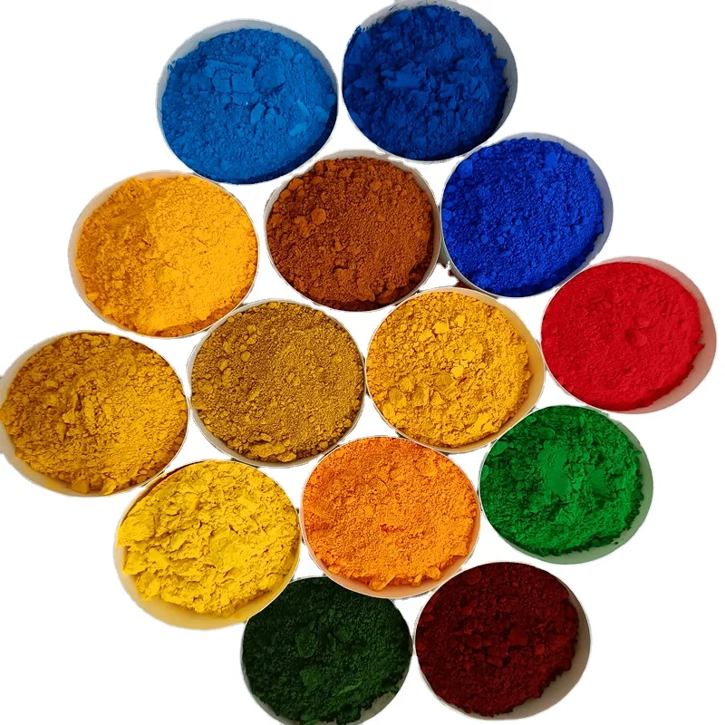 Industrial grade iron oxide Color brick pigment floor pigment iron oxide yellow