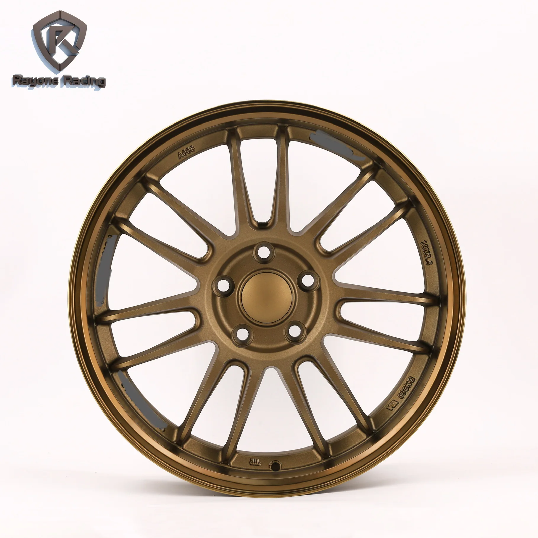 A008 Top Design Hot sale 15 18  Inch PCD 5*114.3 Multi Spoke Alloy Wheels Rims For Passenger Car