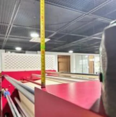 Low power consumption Small footprint rolling mill 80 roller Heat transfer machine