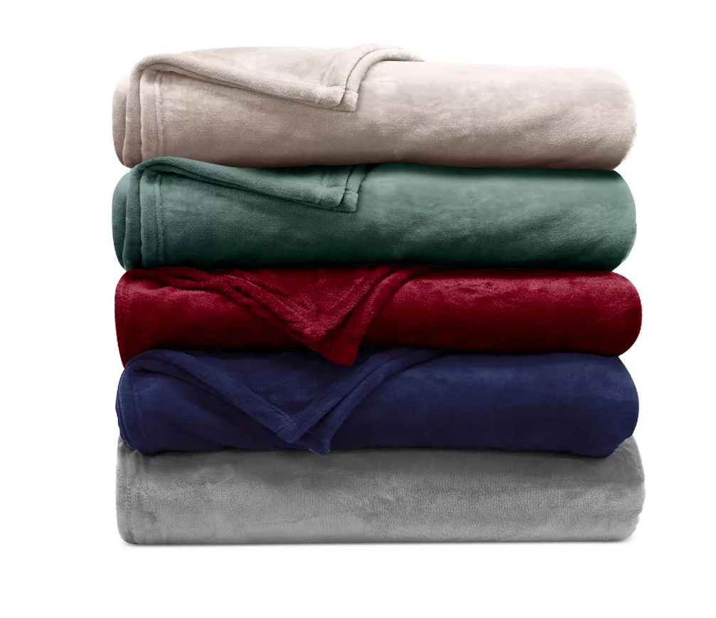 Factory Price Thick And Super Soft Comfortable Warm Bed Flannel Blanket 2024 New Model Blanket