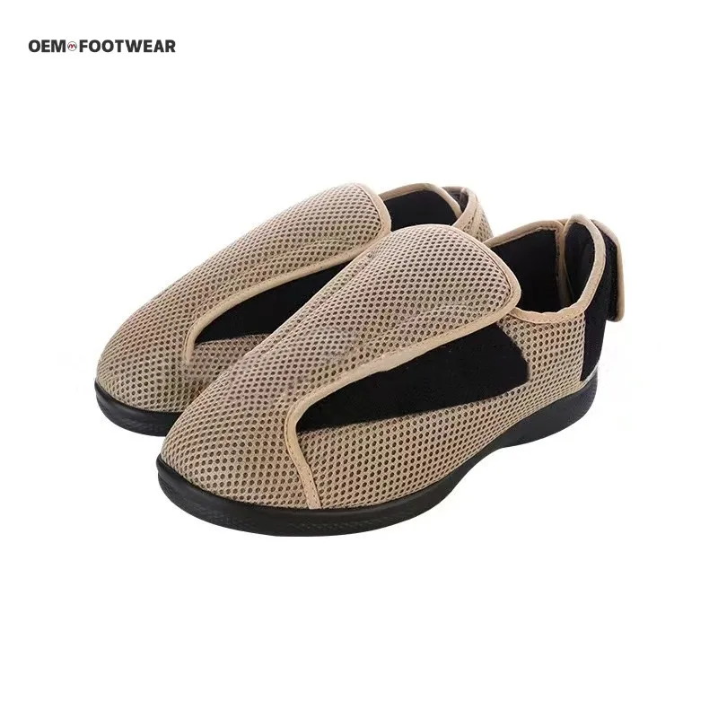 Swollen feet Wideheaded fat Diabetic Foot shoes Bone hallux valgus Deformation Special Adjustment shoes for Patients