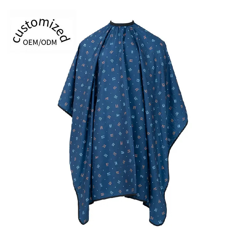 Kefei New Arrival High Quality Beauty Salon Custom Barber Cape With Designs Directly From Manufacturer