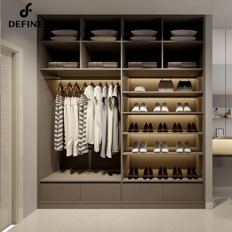 Good Quality Home Living Room Multi Task Hanging Wood Wall Wardrobe Closet