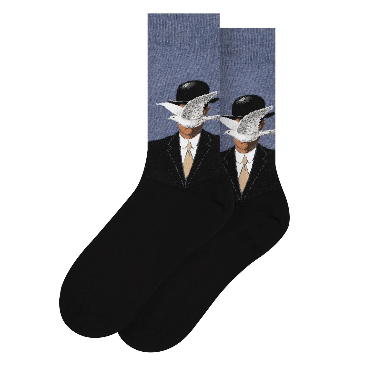 Модные хлопковые шикарные масляные женские носки Magritte