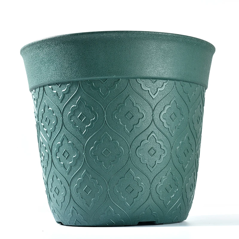 Customizable Breathable plastic pot plant garden terra cotta outdoor plastic Growing Planter garden plant pots