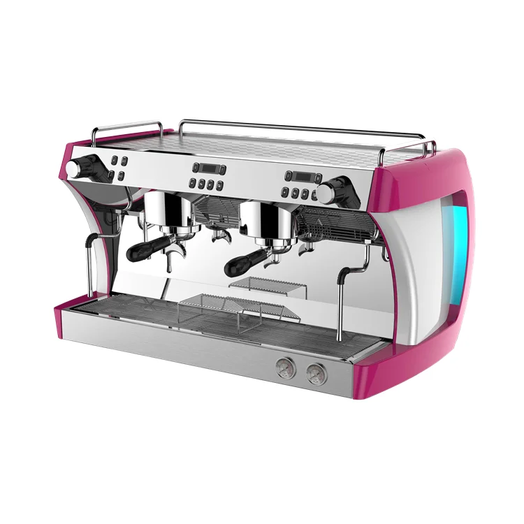 Commercial espresso coffee machine Cappuccino Coffee maker double group coffee machine with imported water pump