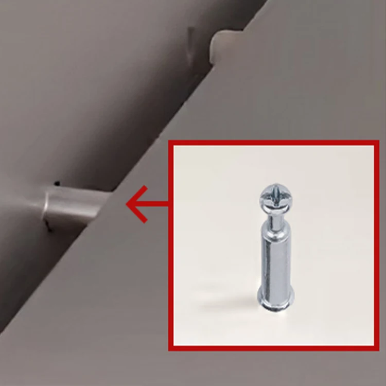 Металлический крепежный винт для мебели