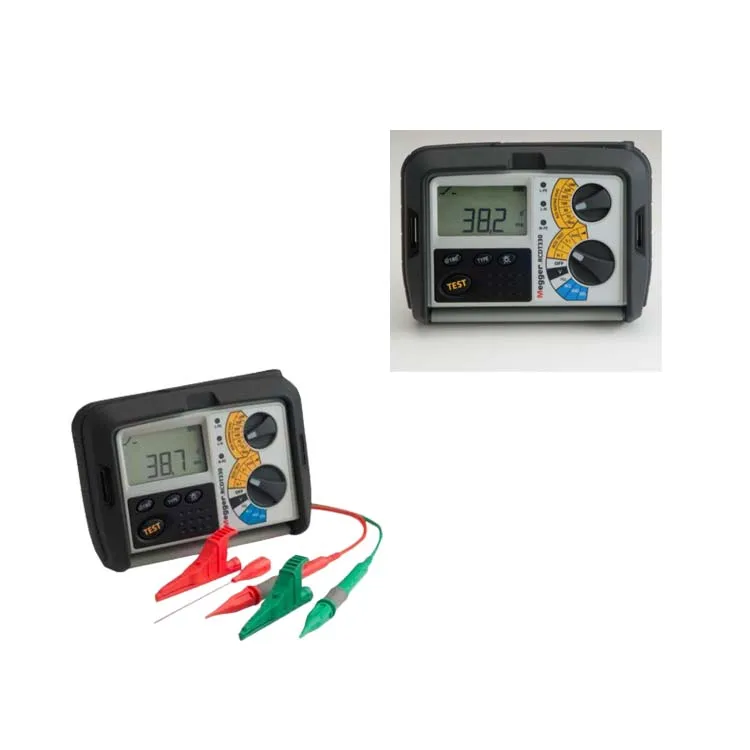 Megger RCDT310 Residual Current Device Tester 100 - 280 V single phase -  BS1363 mains plug test lead