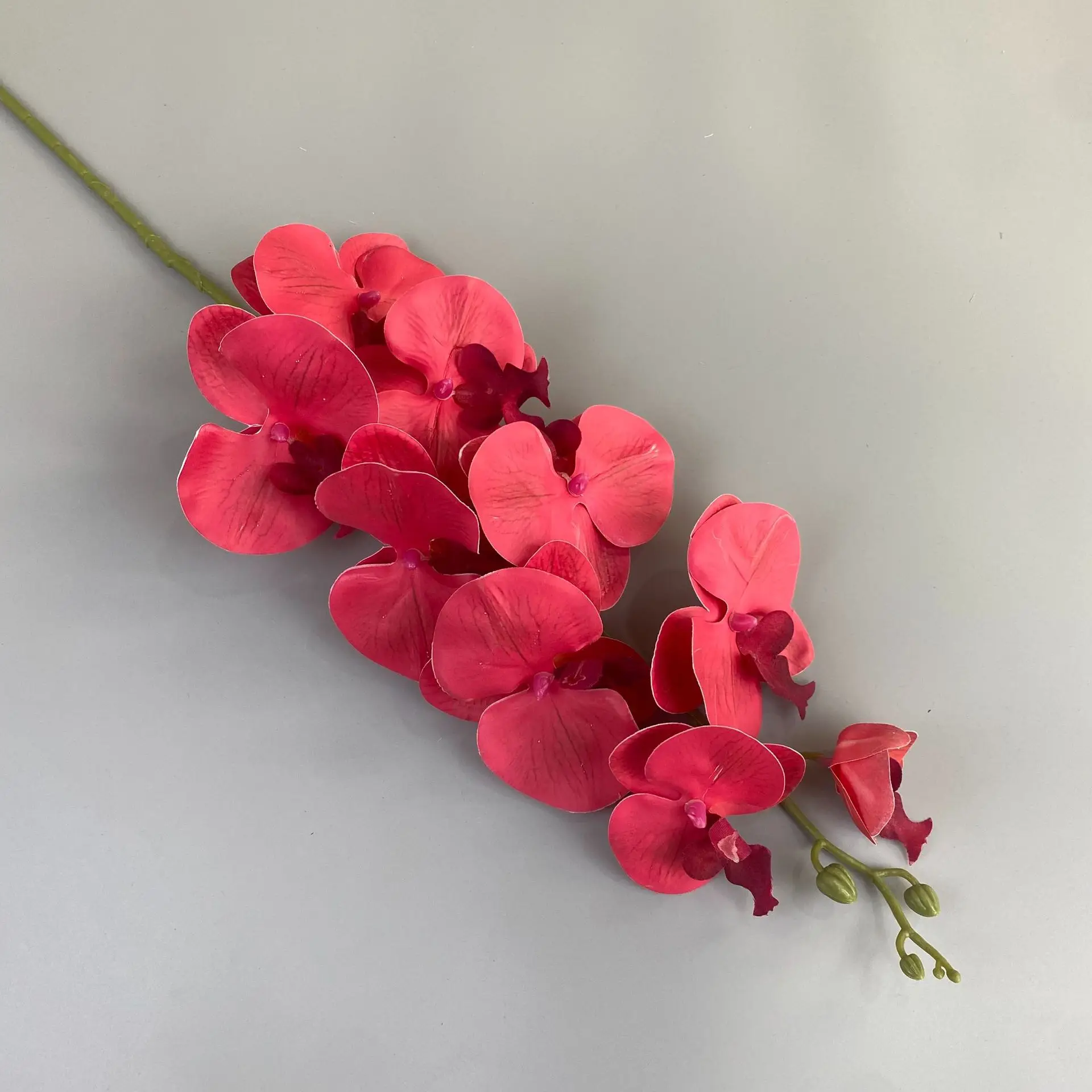 Tall Artificial Orchid Stems Real Touch Orchid Latex Butterfly Orchid flower for party Flower Wedding table Decoration