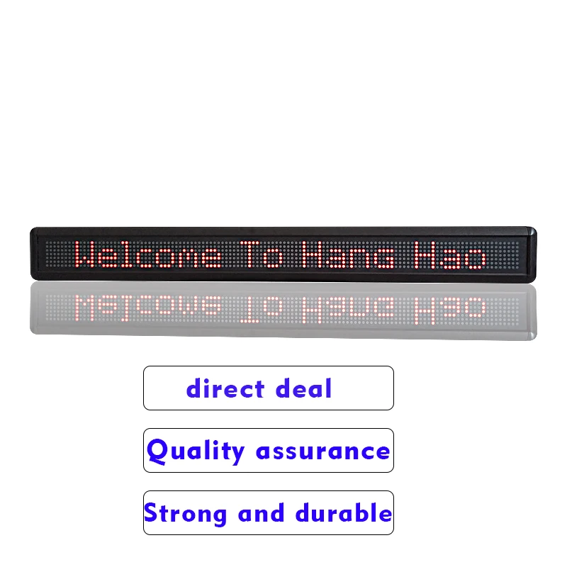 [Hong Hao] Portable LED Information Sign Rolling LED Information Display LED Sign Digital Information Display Can Take Samples