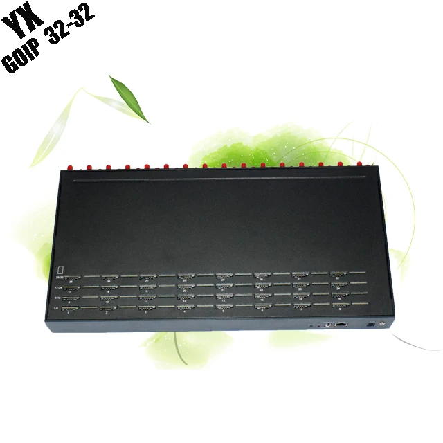 Stable Ncli Router 32 Port GOIP Gateway For Call Termination And Bulk SMS Send Support API/SMPP 2G 3G 4G Sim Card